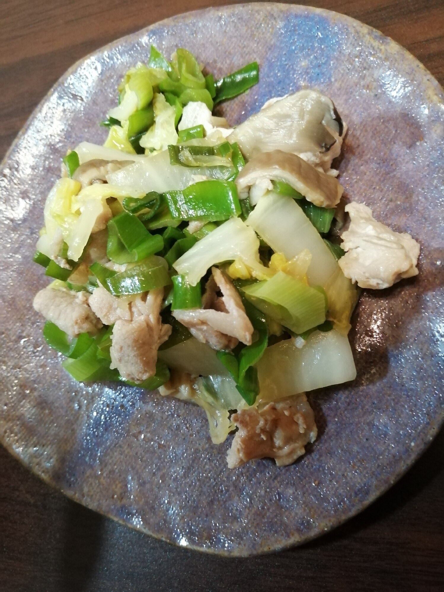 ヒラタケと豆腐の炒め物 レシピ