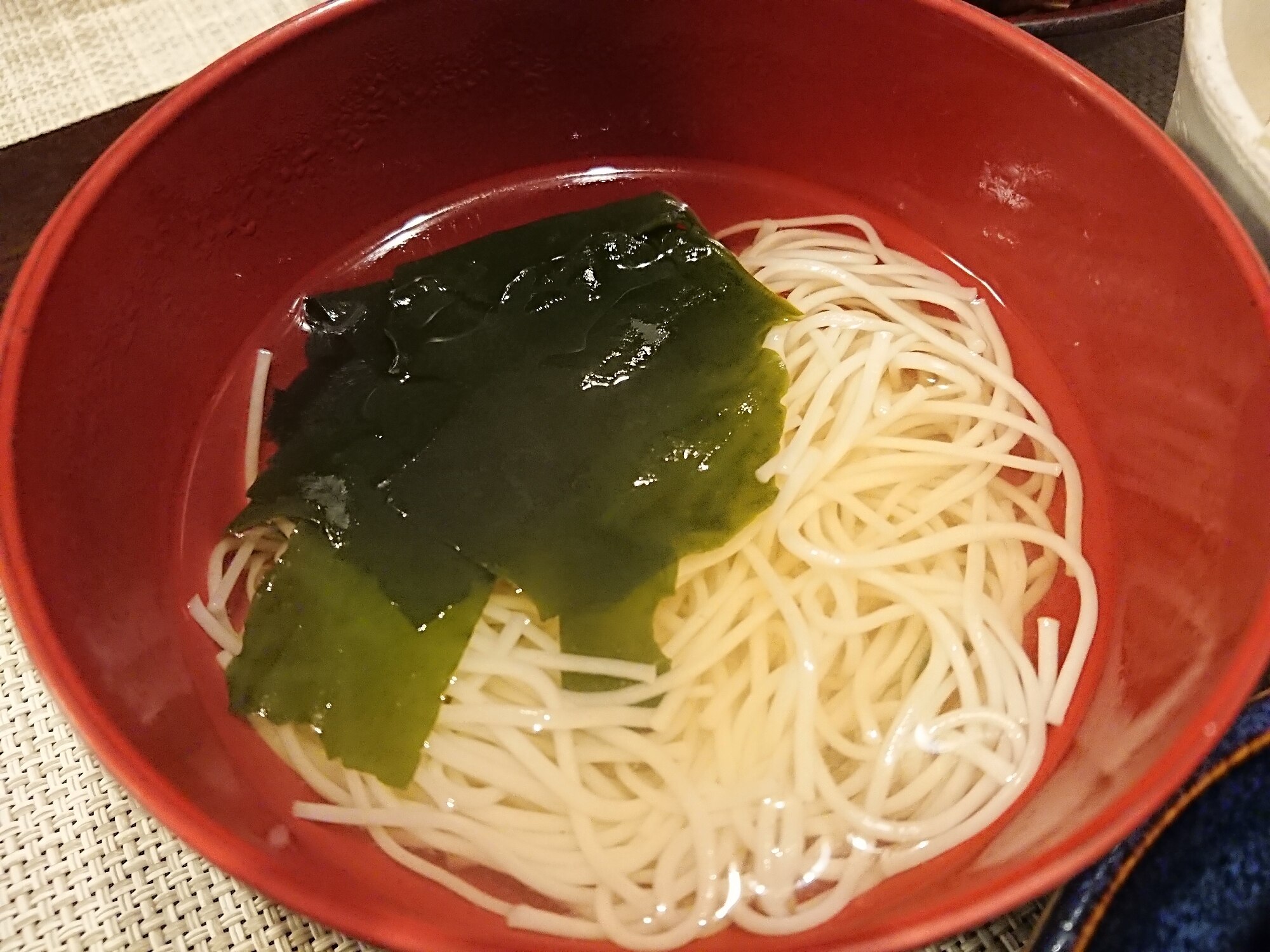 そうめんとワカメのすまし汁 レシピ 作り方 By ゆうtan 楽天レシピ