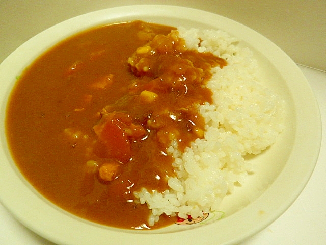 カレーライス　隠し味はオイスターソース