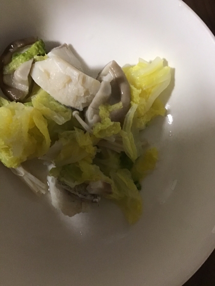 豚と白菜の味噌煮