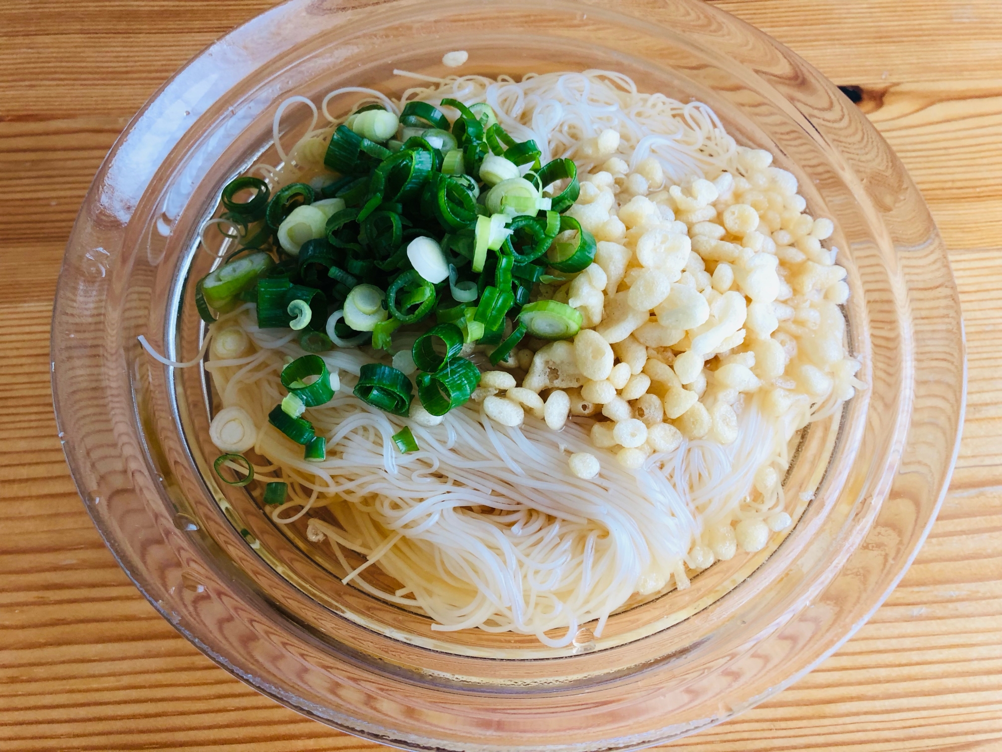 暑い時は！☆冷やかけ素麺