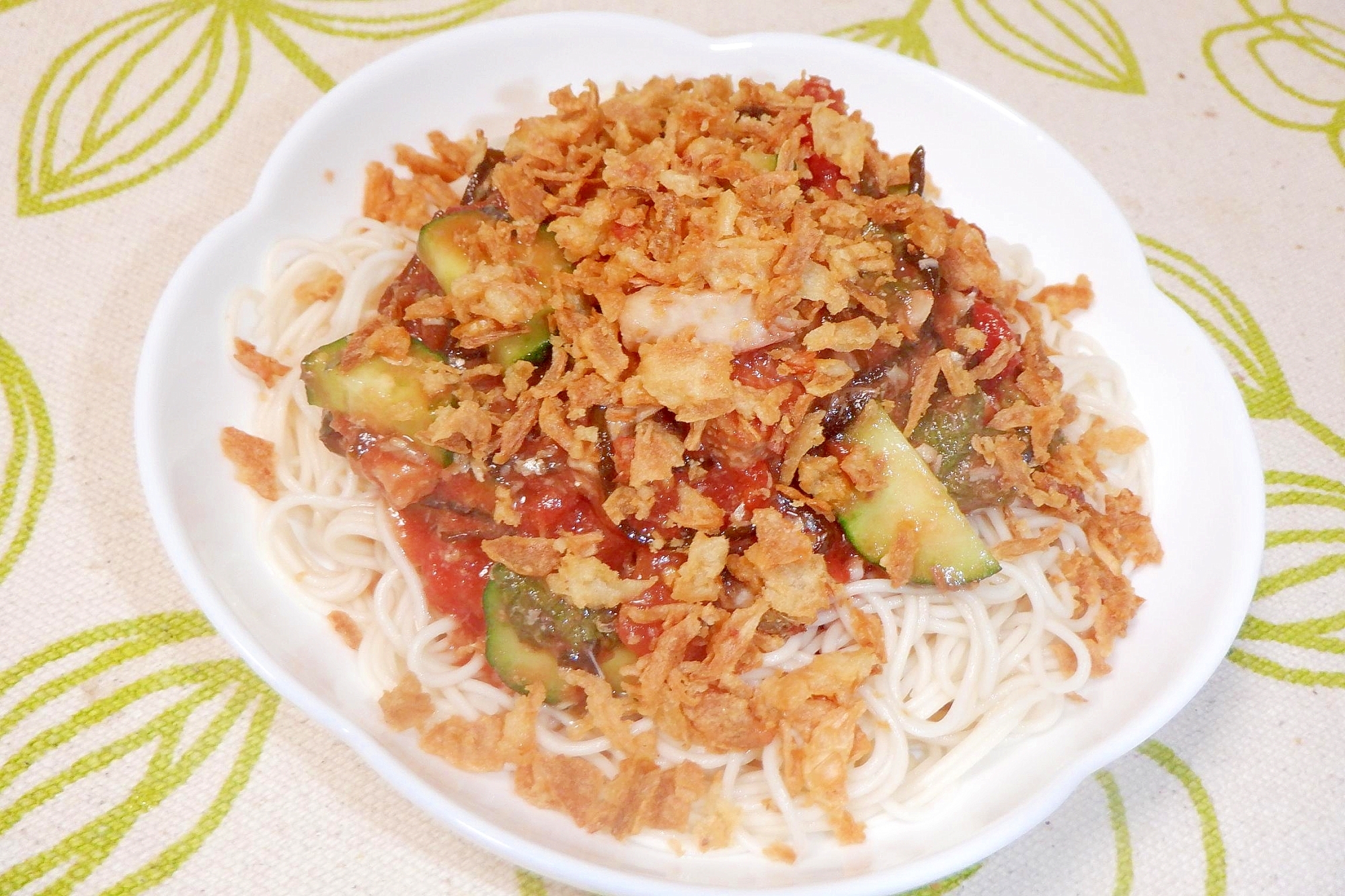 鯖缶とトマト缶で冷やしぶっかけそうめん レシピ 作り方 By ひーじゃーまん 楽天レシピ 鯖缶とトマト缶で冷やしぶっかけそうめん レシピ 作り方 By ひーじゃーまん 楽天レシピ