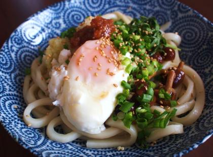 なめこが食べたくて、そうめんじゃなくてウドンですが、、、さっぱり食べれて美味しかったです。次はそうめんで♪