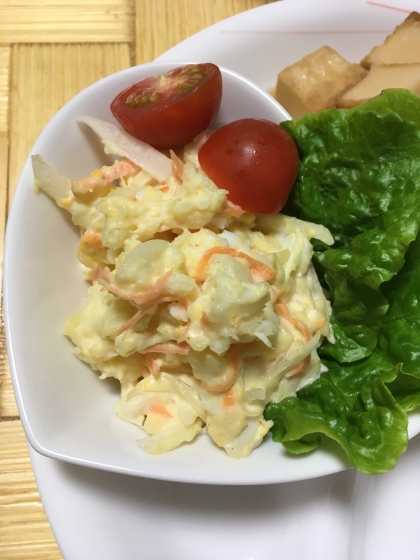 酢玉ねぎ入り☆野菜だけのポテトサラダ