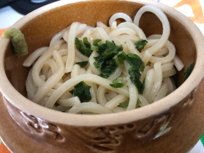 小松菜焼うどん