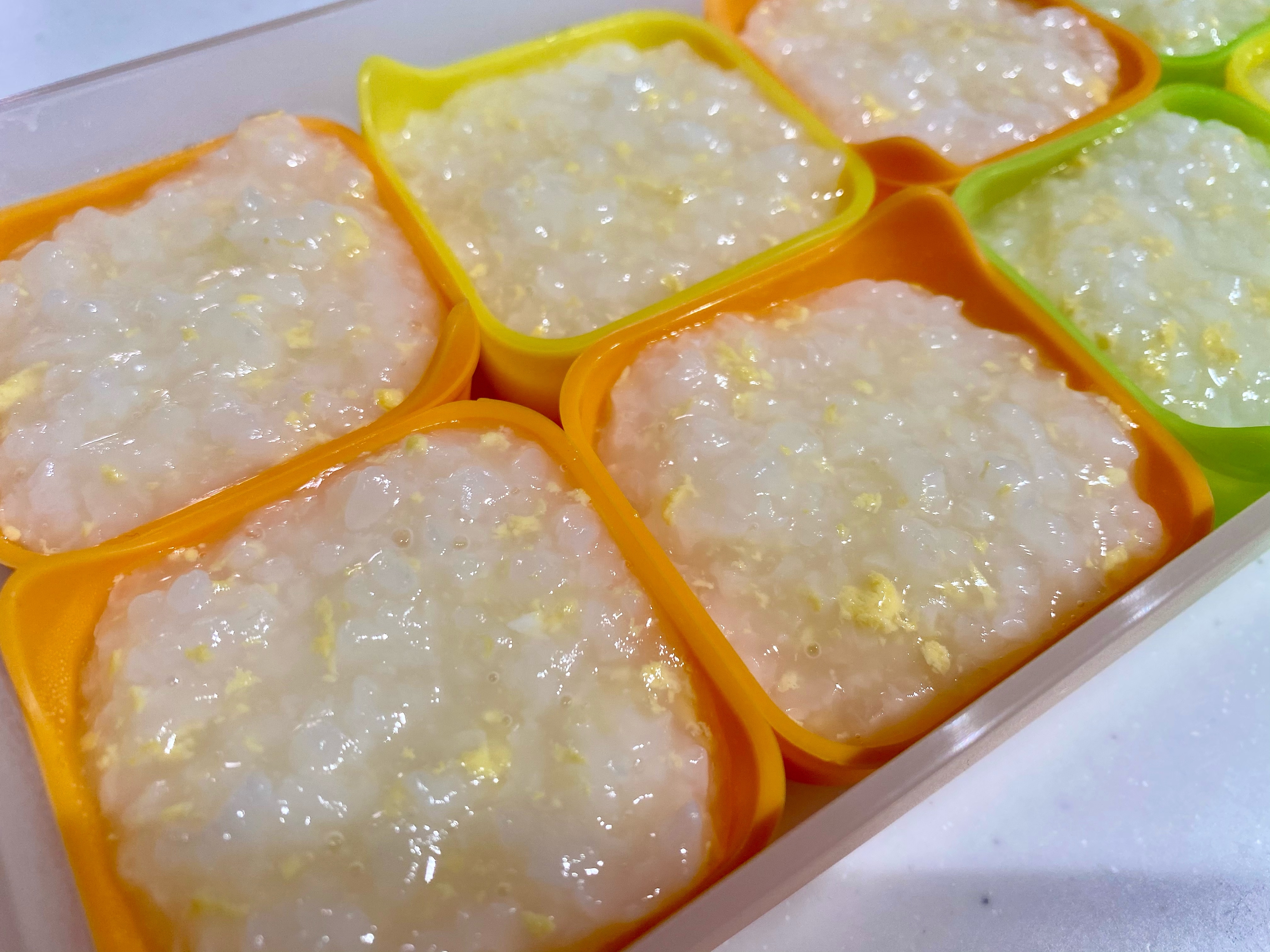 離乳食中期 炊飯器で たまご7倍粥 レシピ 作り方 By りーり 楽天レシピ 離乳食中期 炊飯器で たまご7倍粥 レシピ 作り方 By りーり 楽天レシピ