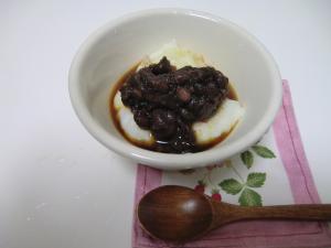 ミルクもちとあんこで簡単 和スイーツ