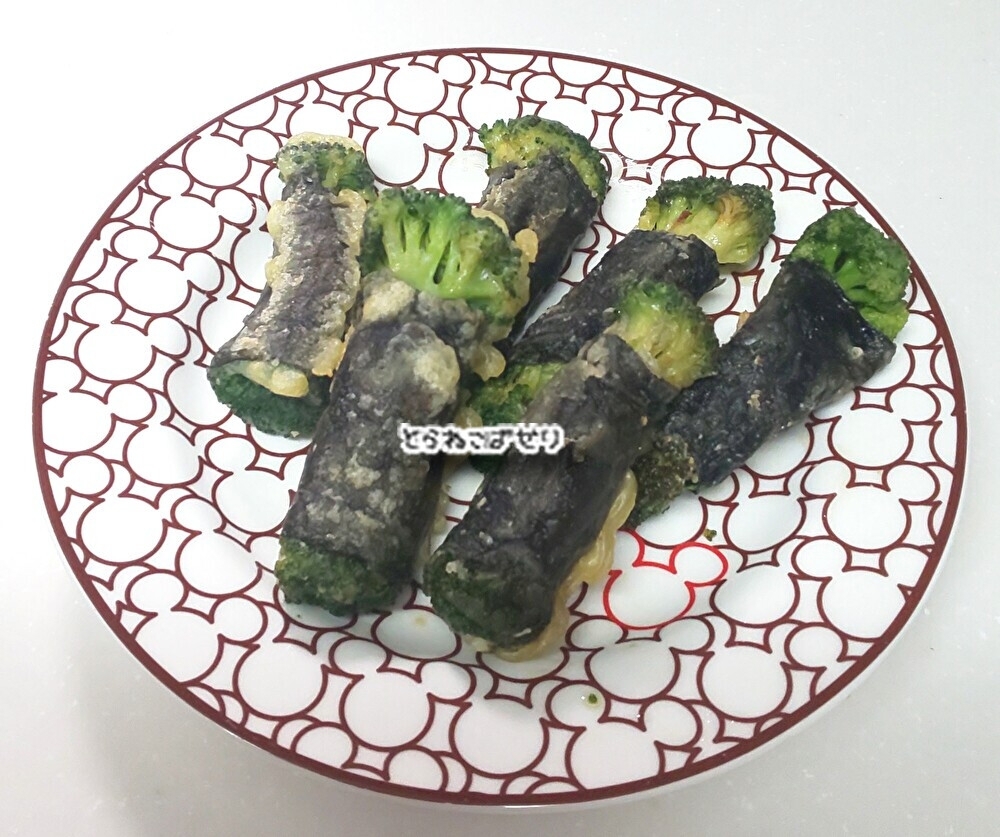 ブロッコリー♬チーズ＆のり巻き天ぷら