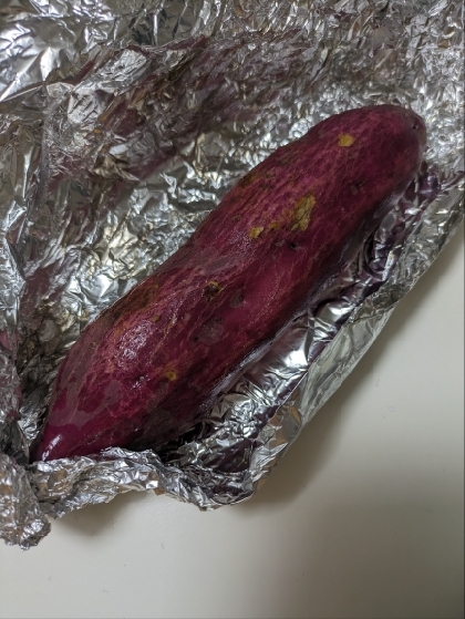 グリルで簡単！しっとりほくほくの焼きいも