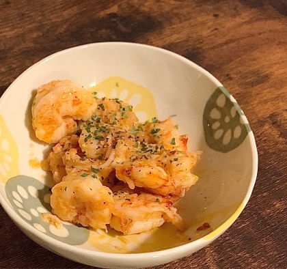 にんにくの風味がおつまみに最高でした！