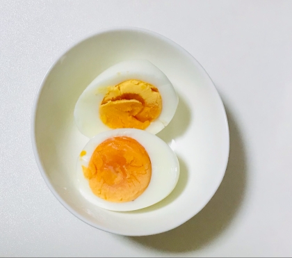 超半熟❗️殻がむきやすいゆで卵