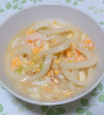 離乳食完了期 味噌たまうどん レシピ 作り方 By はな94 楽天レシピ