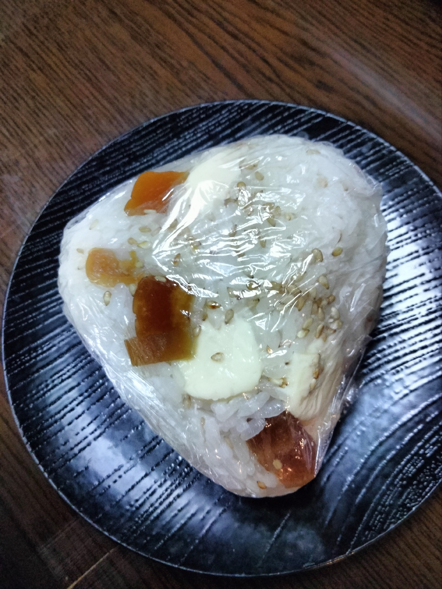 おにぎりアレンジ 奈良漬&チーズ