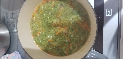 緑野菜のスープ