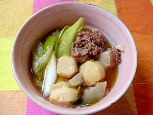 山形の郷土料理・いも煮♪