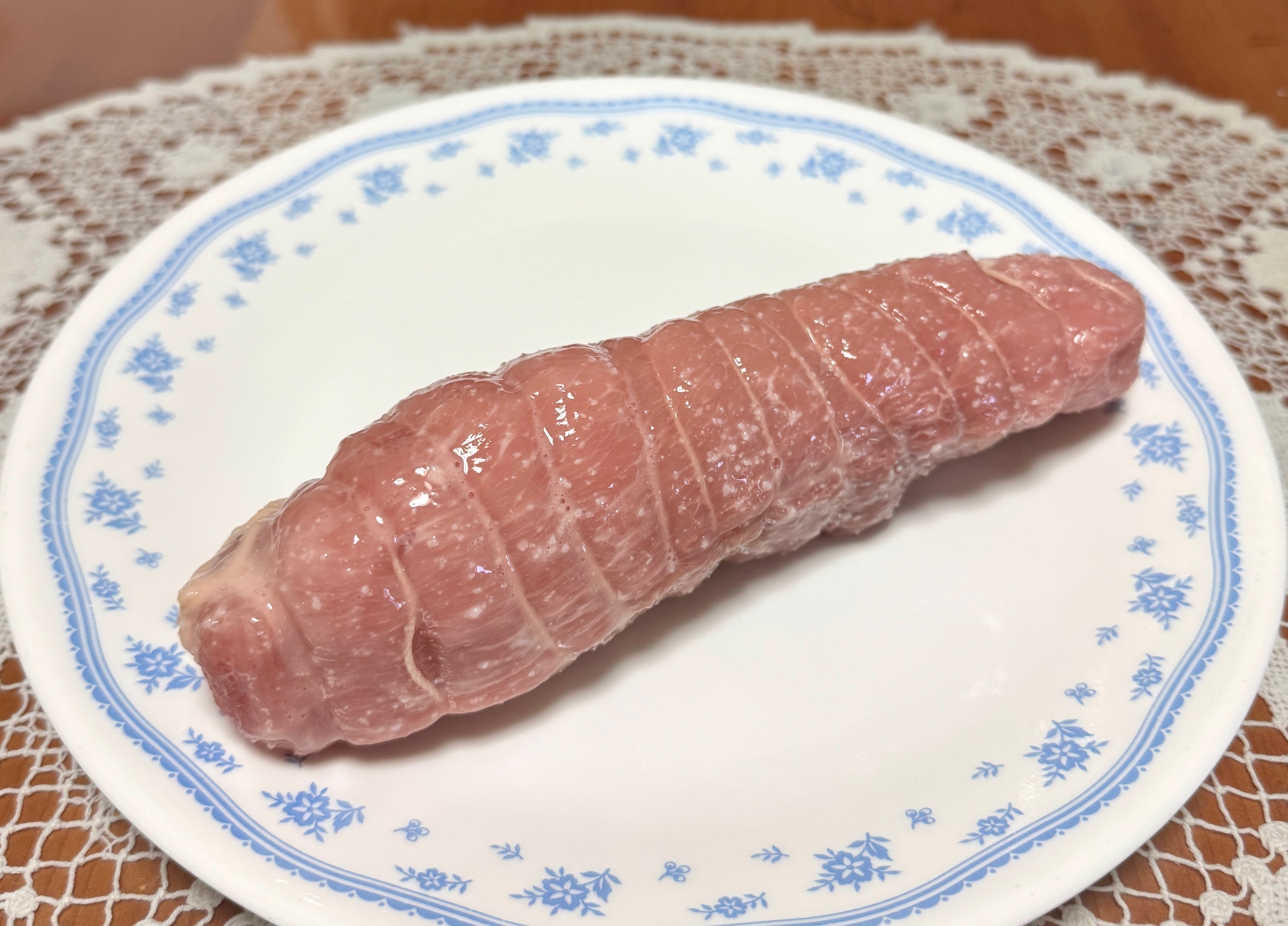塩麹で旨みを凝縮&柔らかくなった☆豚ももブロック