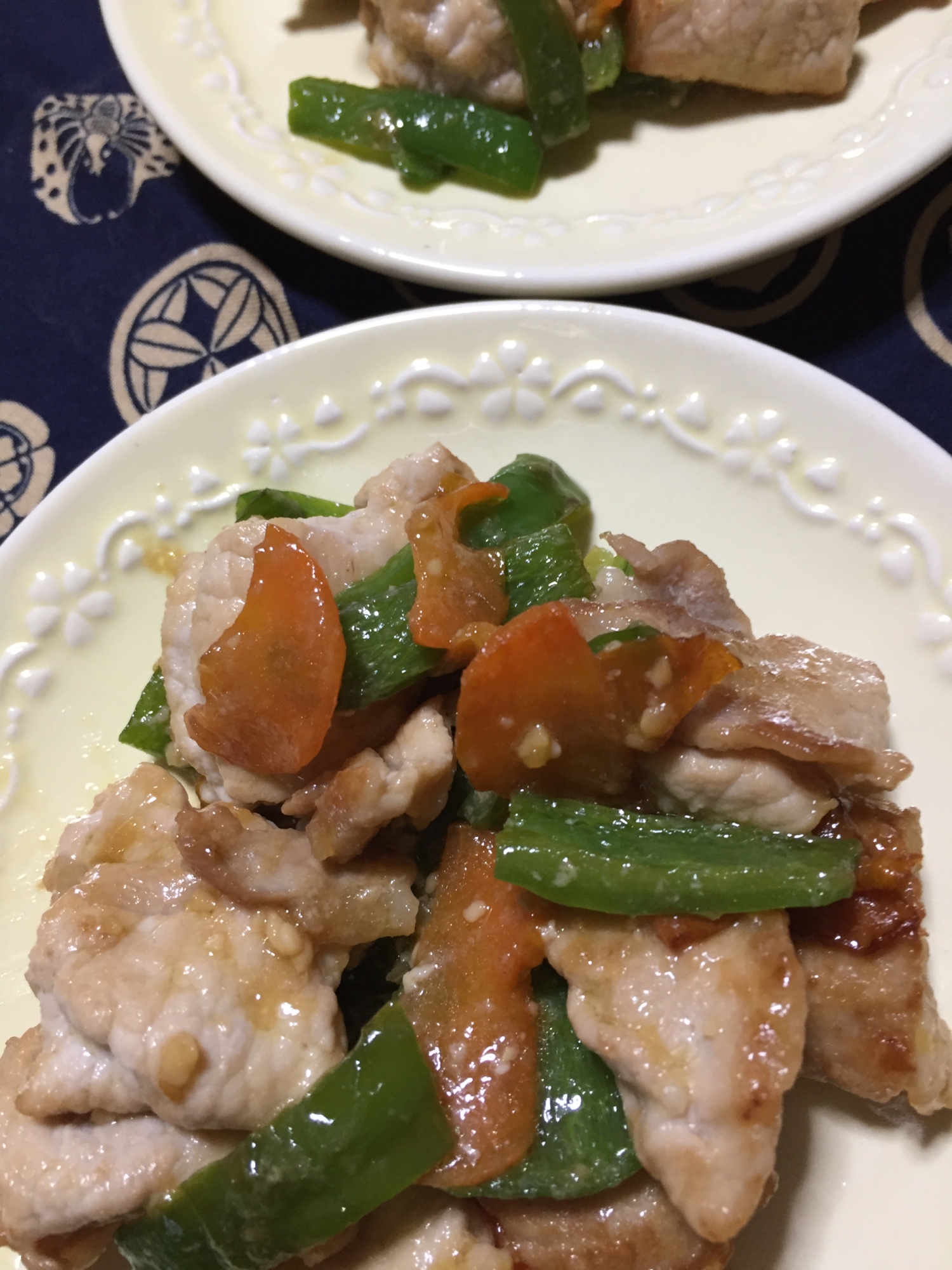 人参の味噌炒め