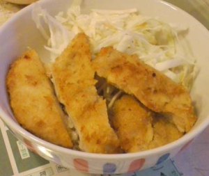 卵は不要。たれカツ丼