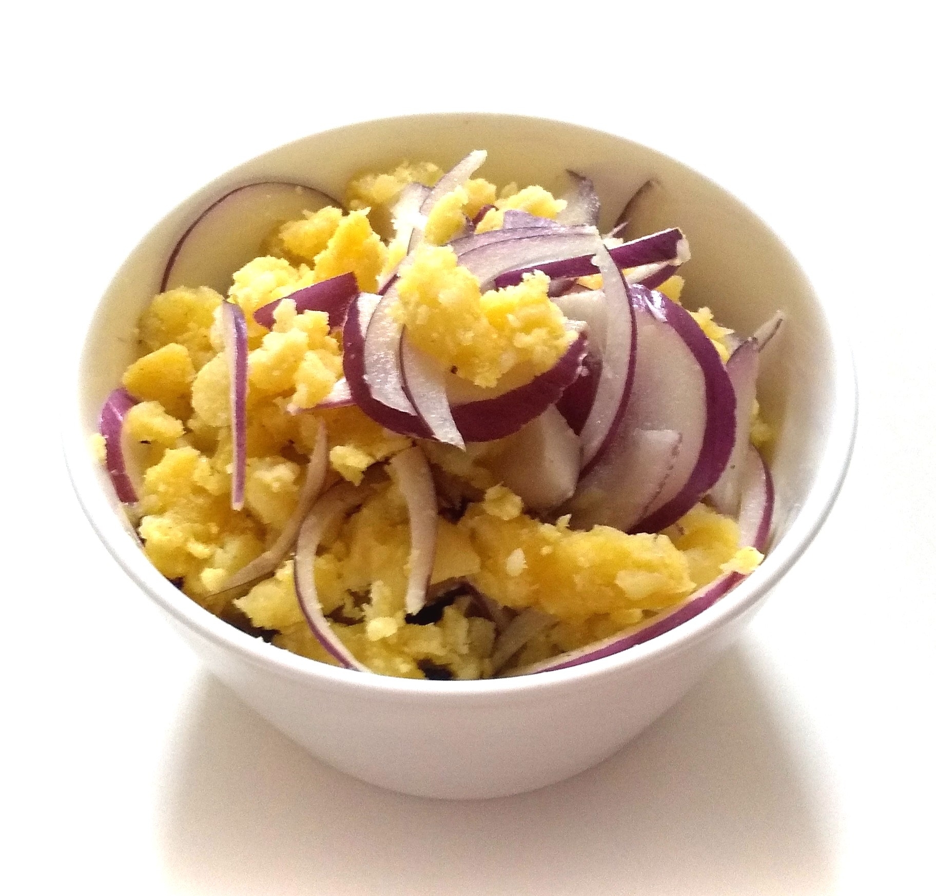 冷凍ポテトで簡単＊紫玉ねぎのポテトサラダ