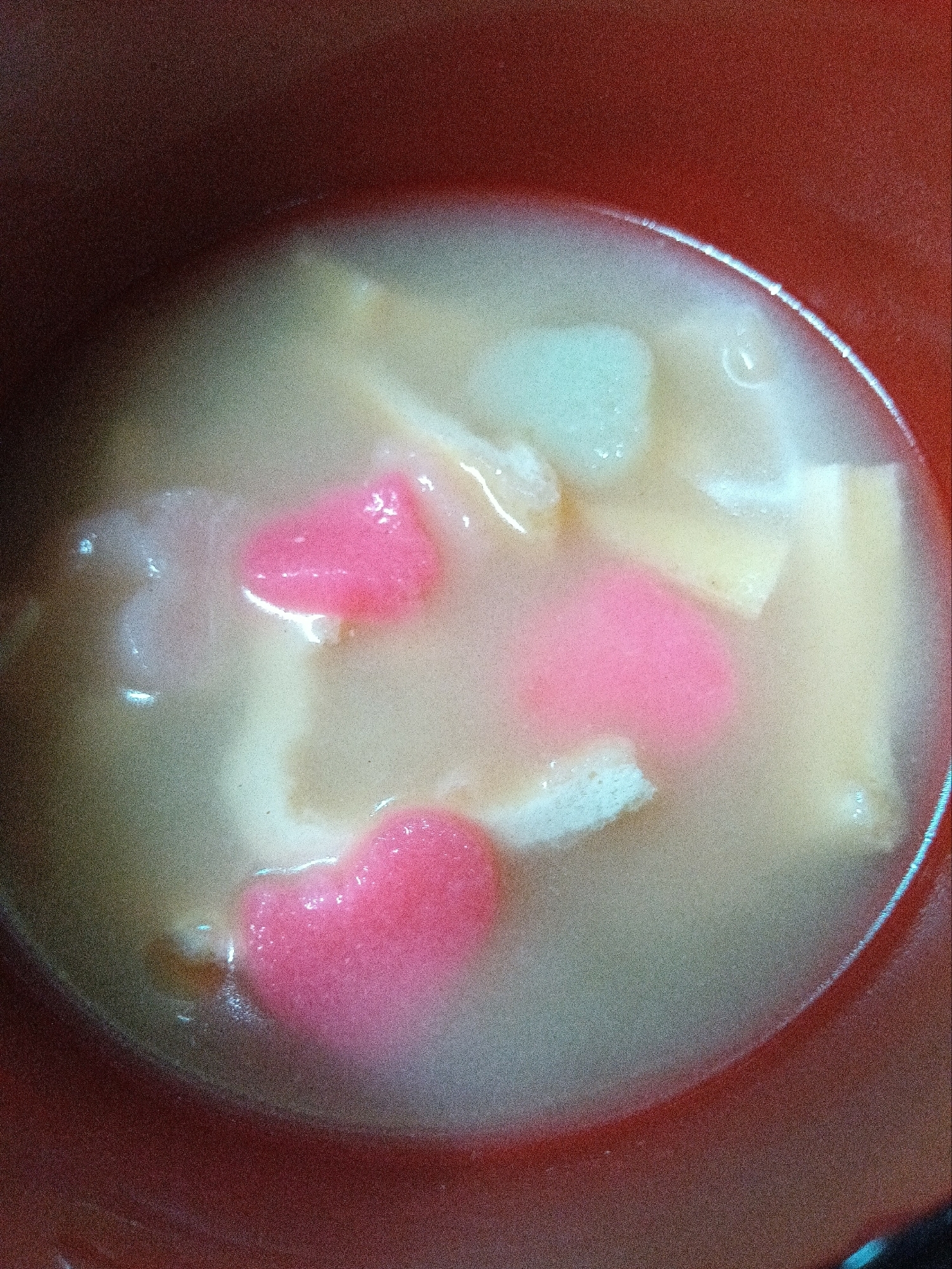 カラ麩ルのお味噌汁