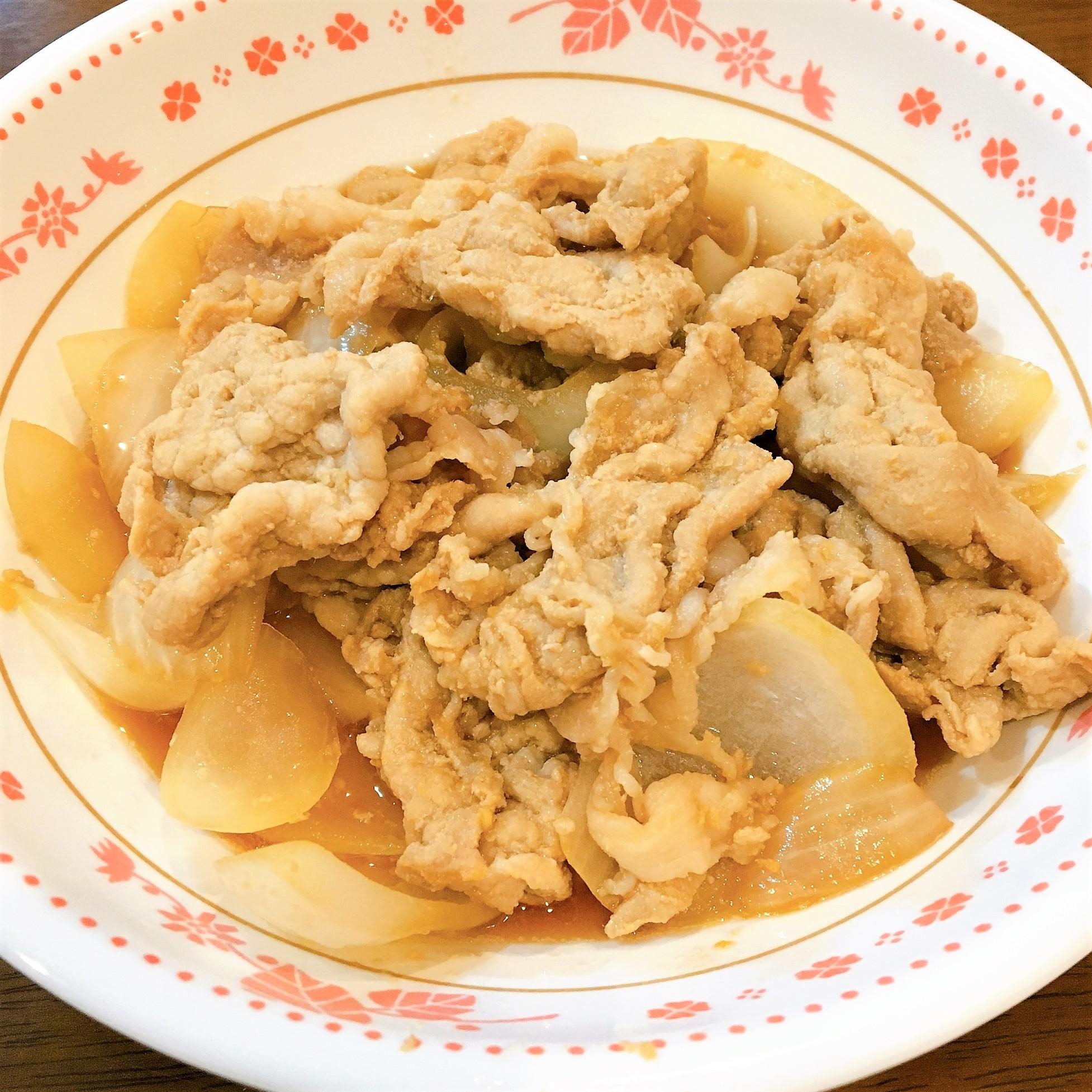 作り置き可。高血圧用<減塩>豚の生姜焼き