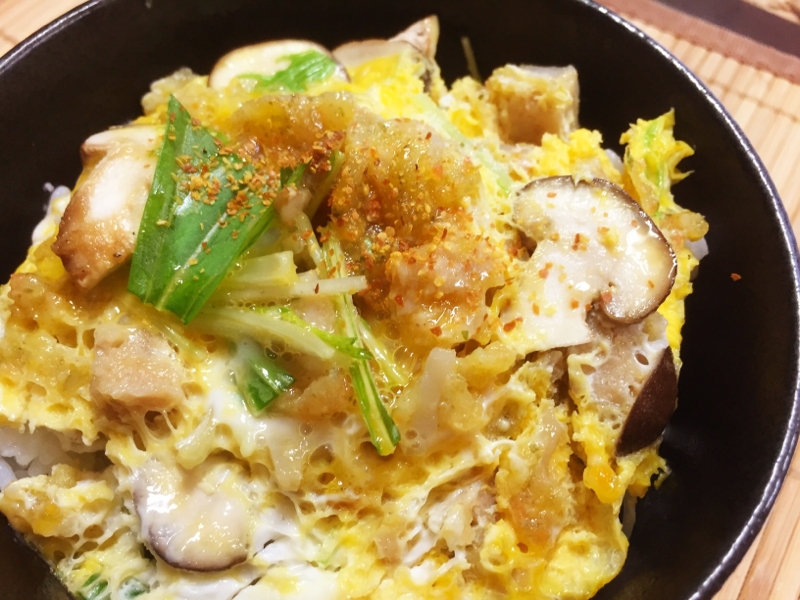 リメイク！レンコンはさみ焼き丼