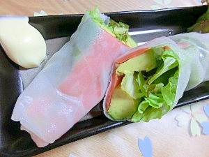簡単豪華な生春巻き レシピ 作り方 By ぴよ 楽天レシピ