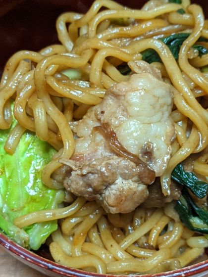 屋台風ソース焼きそば【和食・主食】