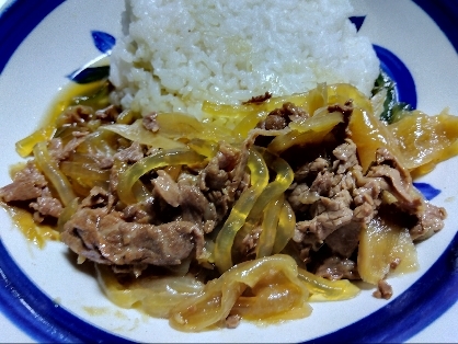 牛すき焼きどんぶり