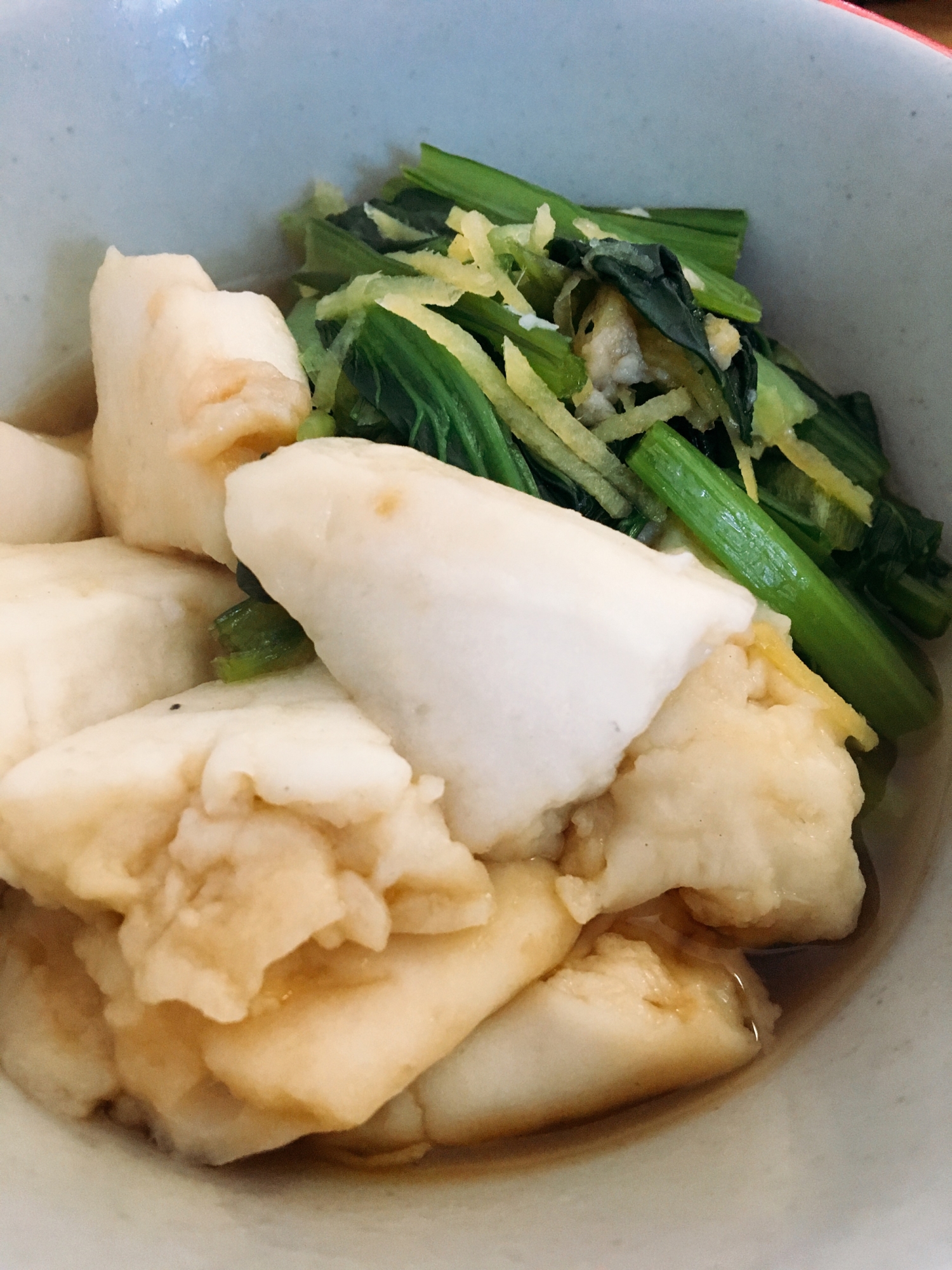 ふんわり♡小松菜とはんぺんの煮物