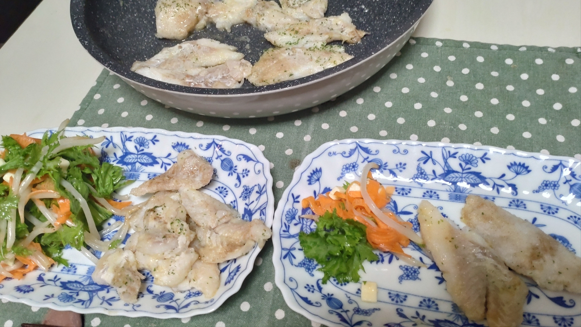 お魚嫌いさんにも！たらのムニエル
