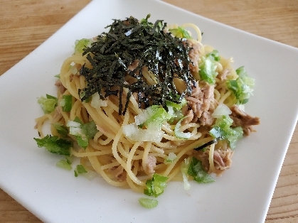 美味しい和風パスタができました♪