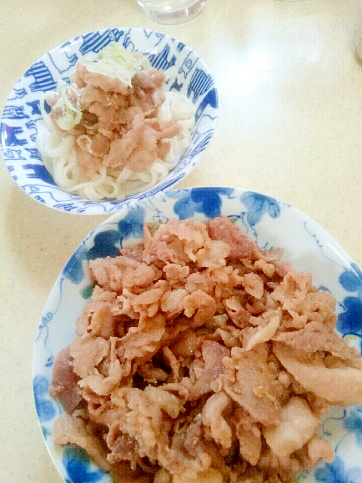 色々な麺に使えるスタミナ豚肉のトッピング