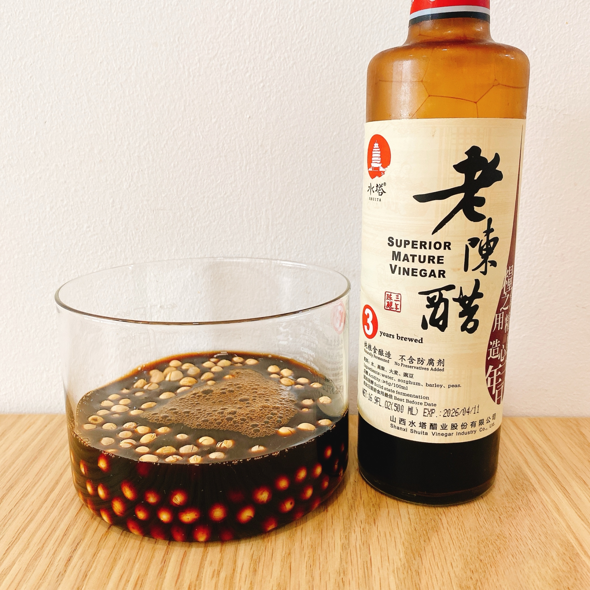 簡単！黒酢で酢大豆！お酢で健康的に。