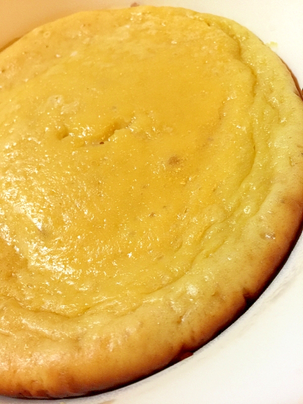 大豆粉とヨーグルトのレンジで簡単ケーキ