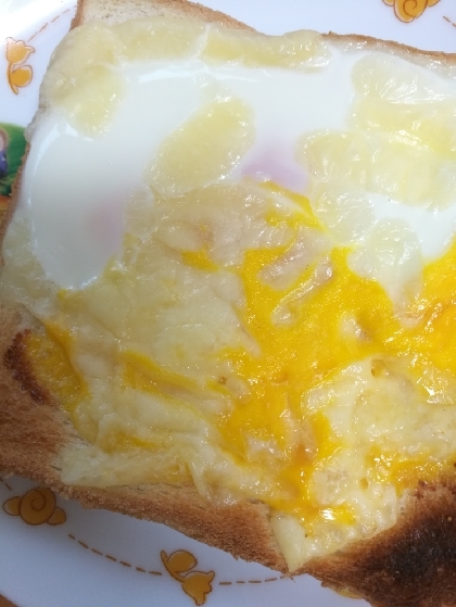 卵＆チーズのトースト