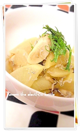 ルクエでじゃこ大根煮