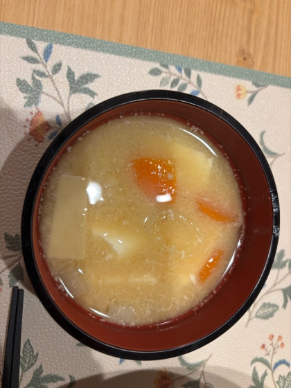 簡単油揚げのみそ汁
