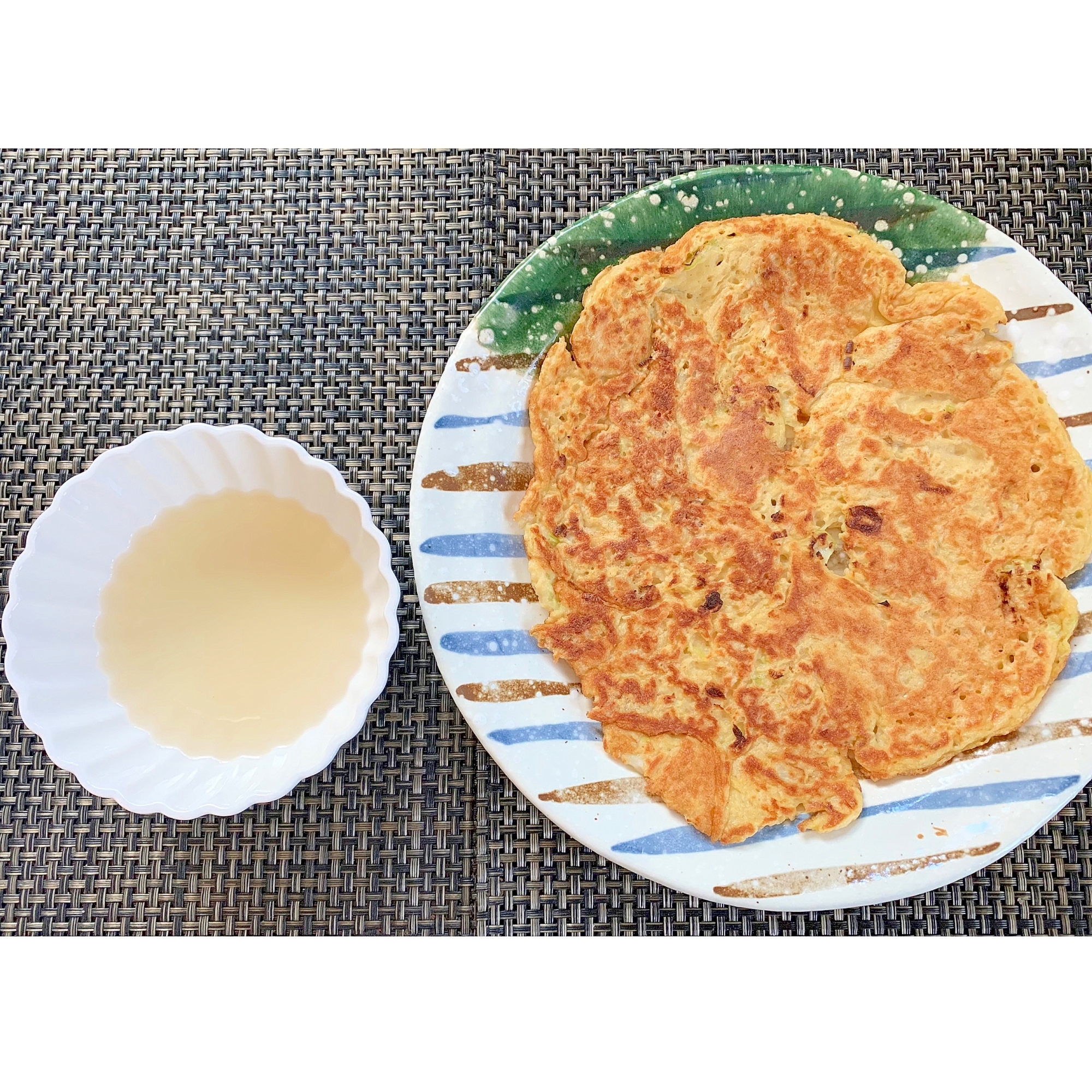 お出汁で食べる！長芋焼き