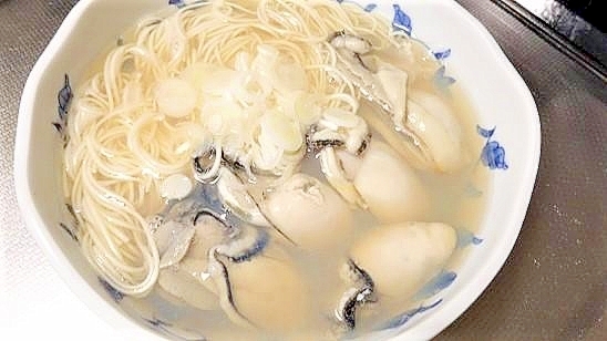 牡蠣にゅうめん