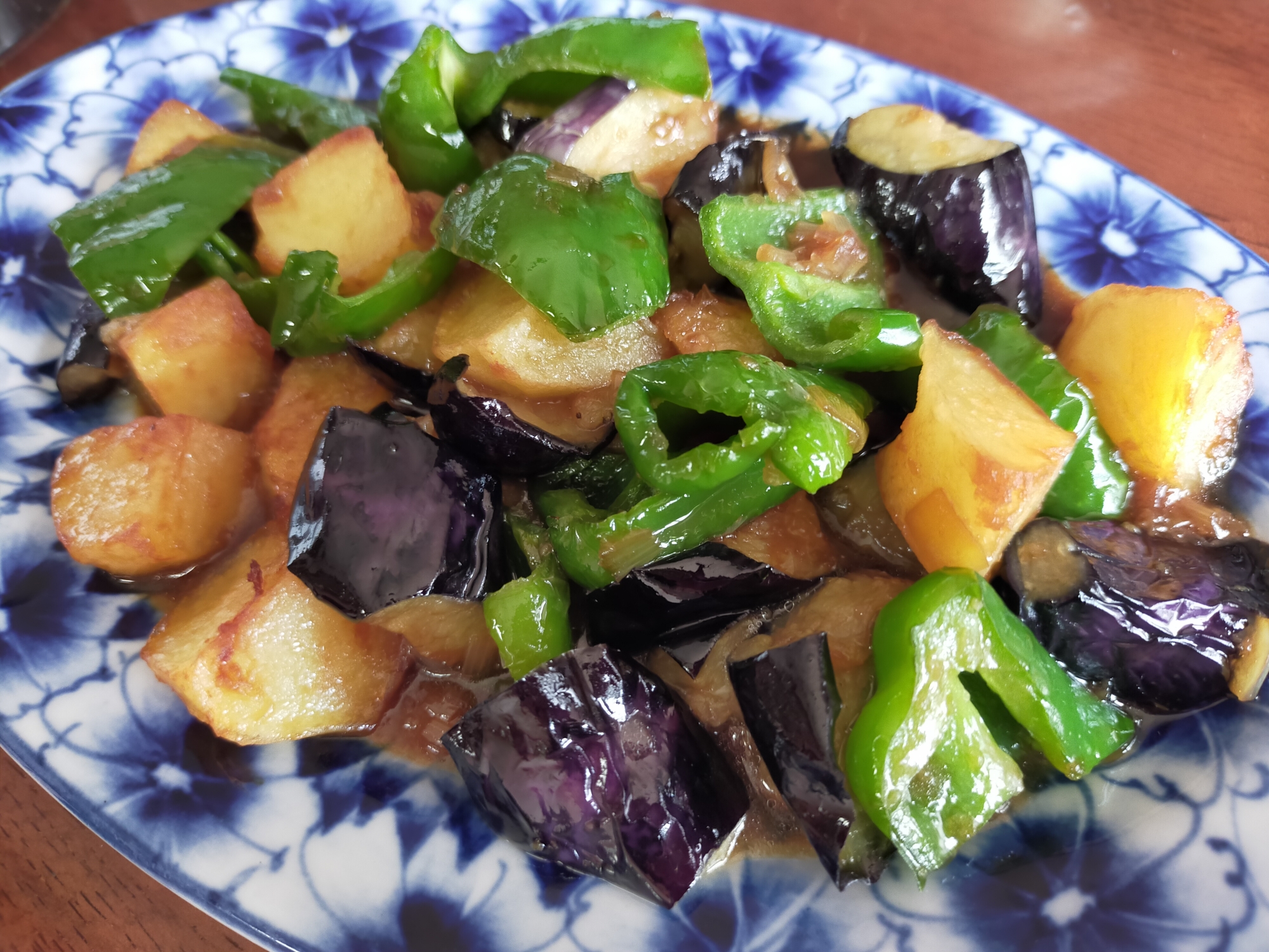 地三鮮〜中華風野菜３種の炒めもの