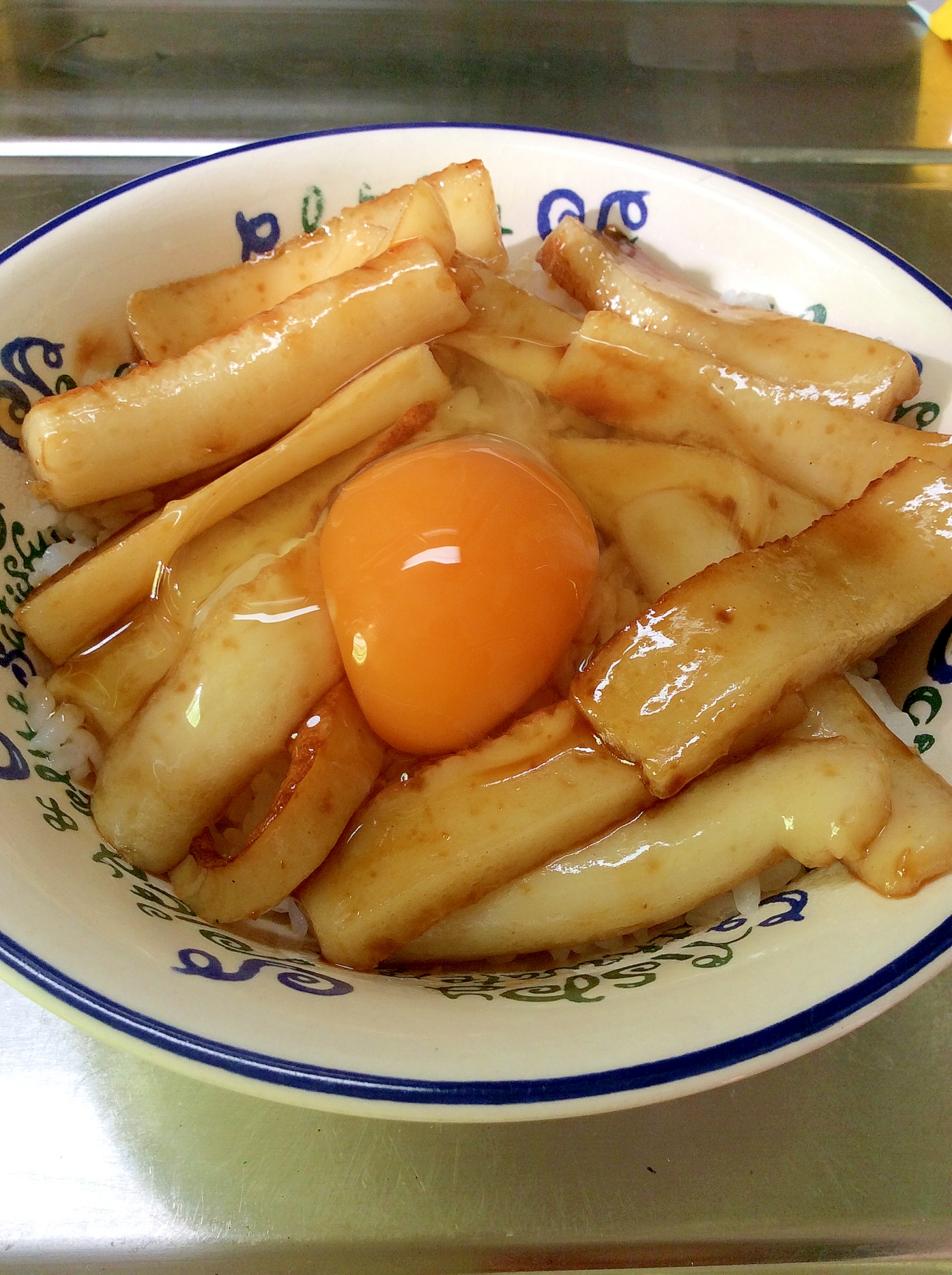 すき焼き味の卵かけご飯