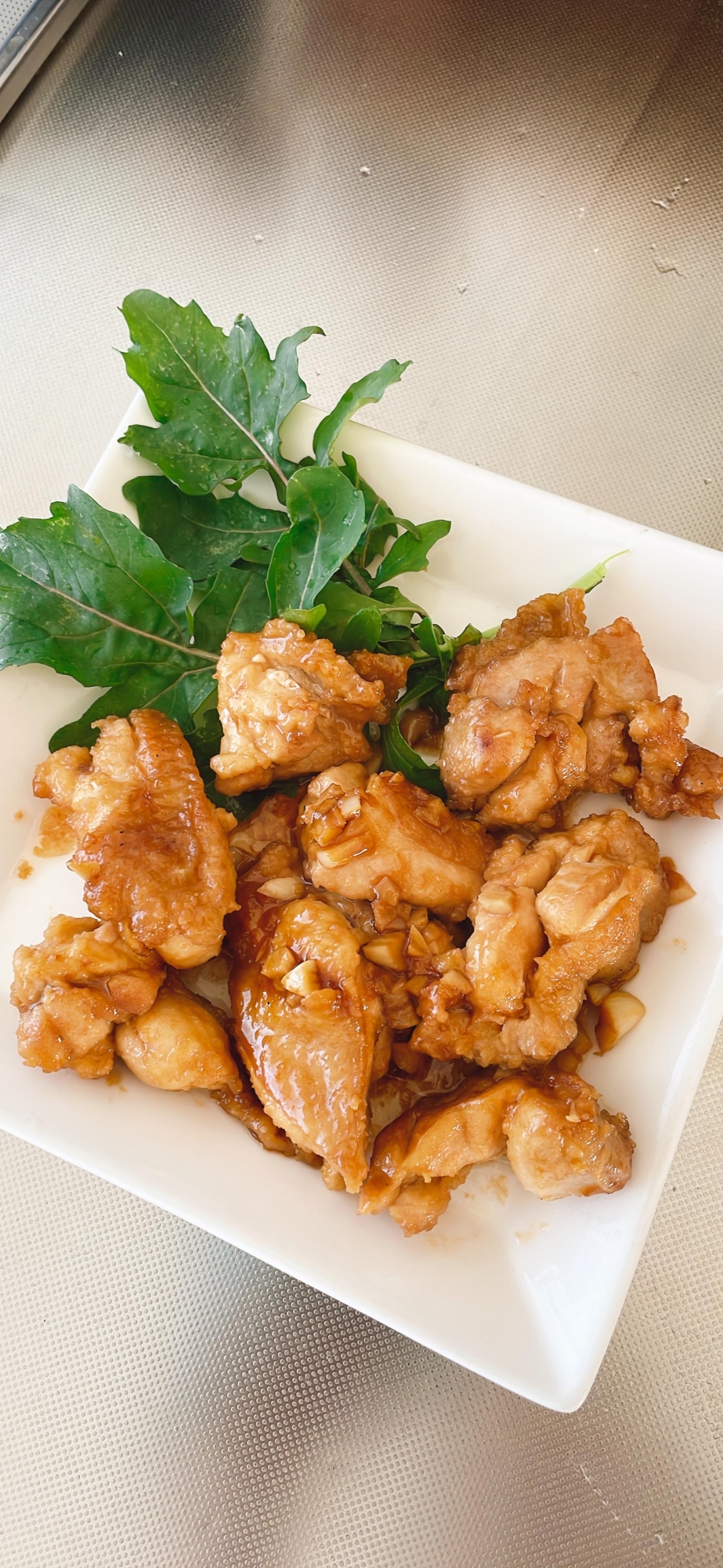 ニンニク煮込みから揚げ