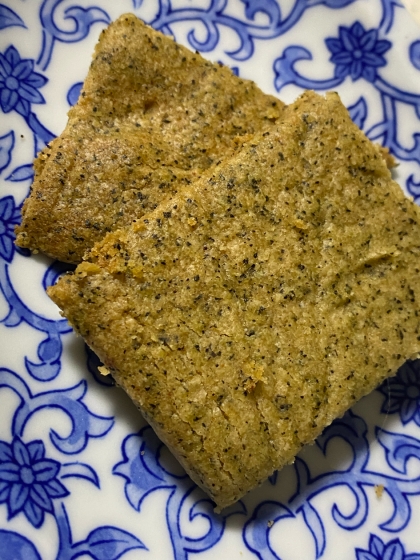 簡単サラダ油と袋で★紅茶クッキー