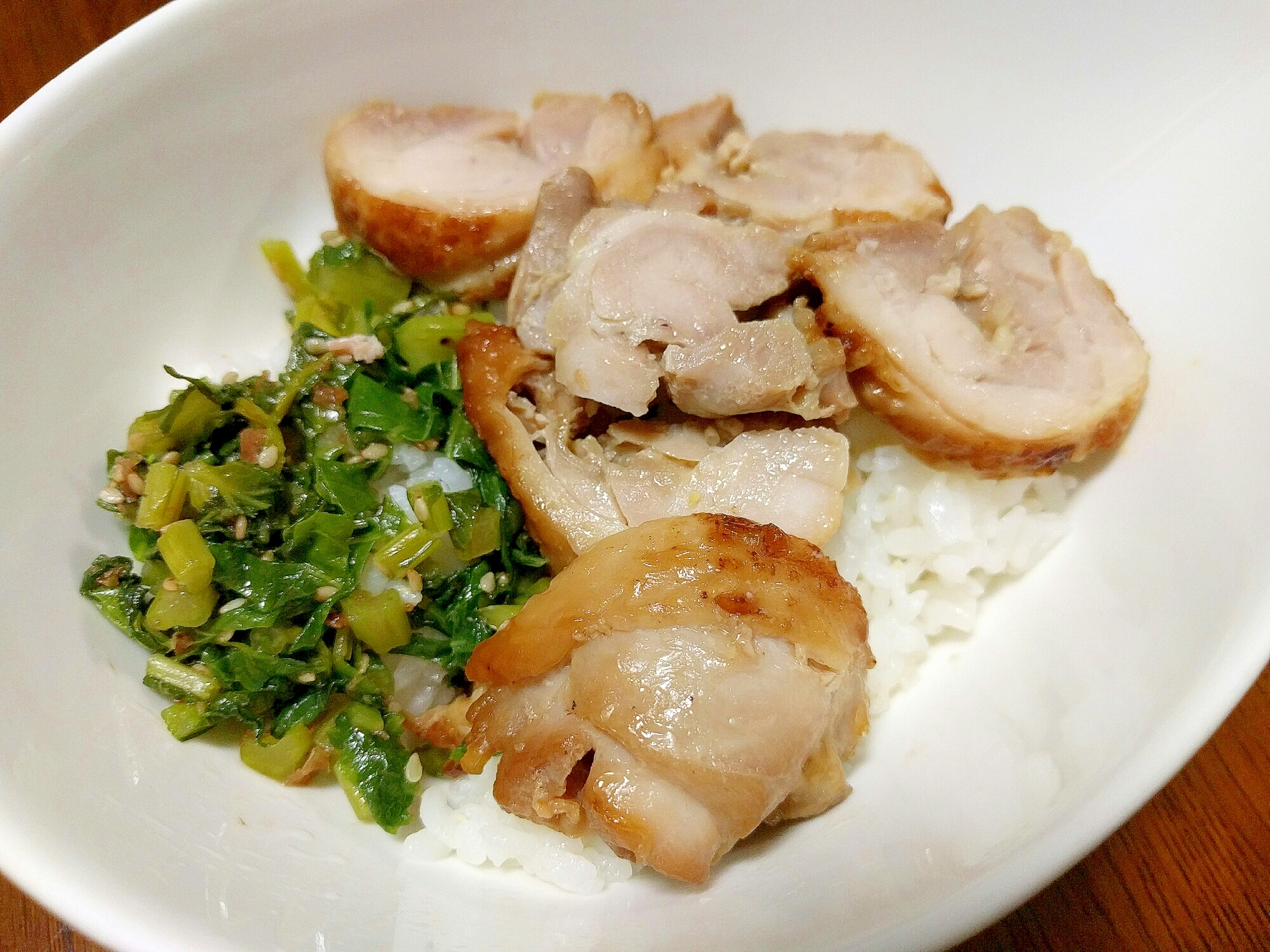 自家製！うまうま鶏チャーシュー丼