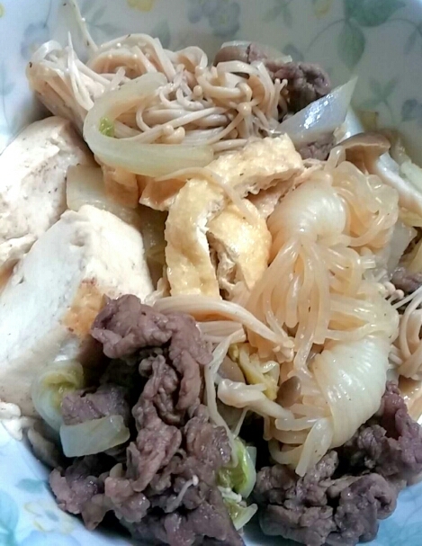 めんつゆで簡単 すき焼き風 レシピ 作り方 By Cuptea 楽天レシピ