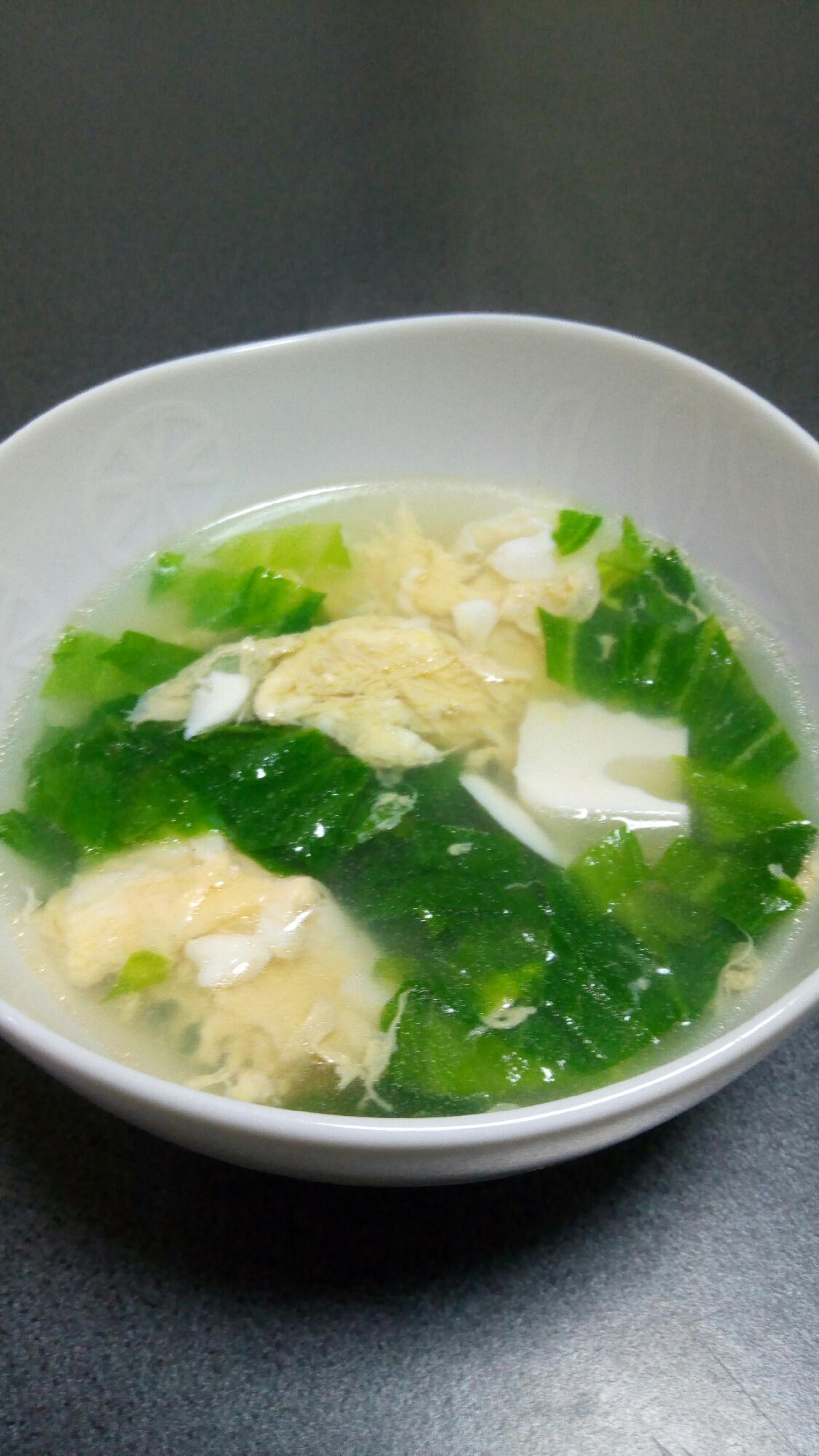 たっぷりレタスと豆腐の卵スープ レシピ 作り方 By なおっち94 楽天レシピ たっぷりレタスと豆腐の卵スープ レシピ 作り方 By なおっち94 楽天レシピ