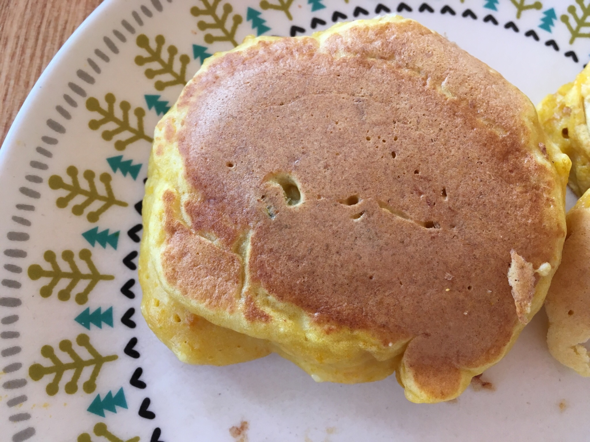 かぼちゃ豆腐パンケーキ