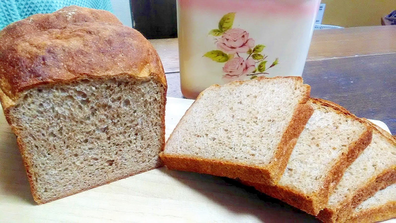低GI　全粒粉だけのふわふわ食パン
