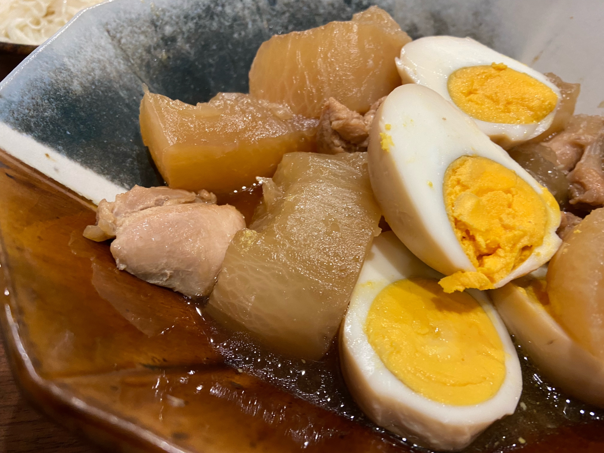 大根と鶏肉の煮物